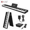 Pianoforte digitale pieghevole Tastiera a 88 tasti, Piano elettrico portatile Bluetooth(ABX20-88)