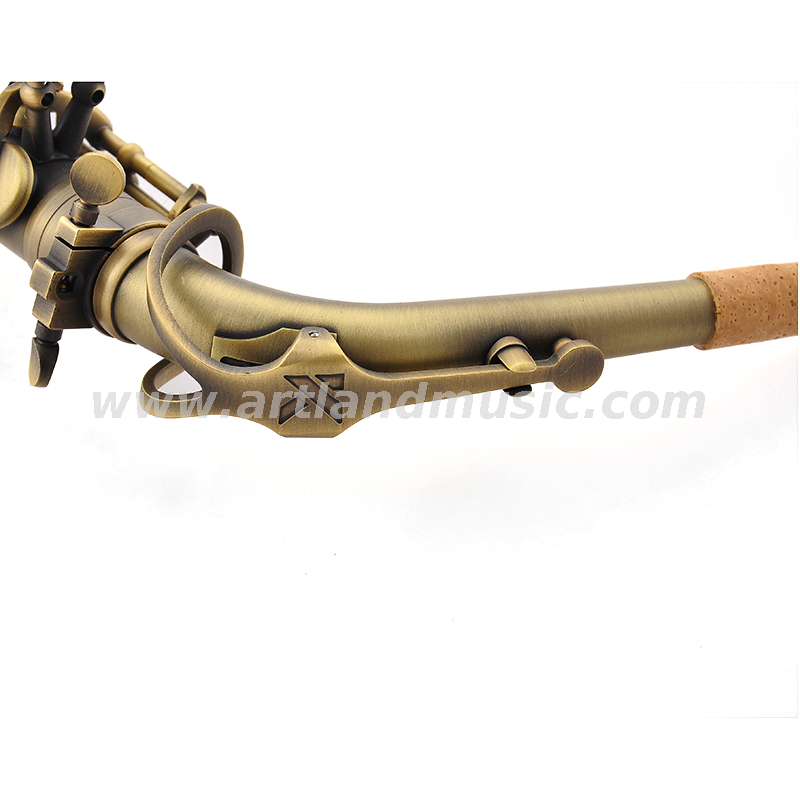 Sassofono contralto antico con finitura color bronzo (AAS6511)