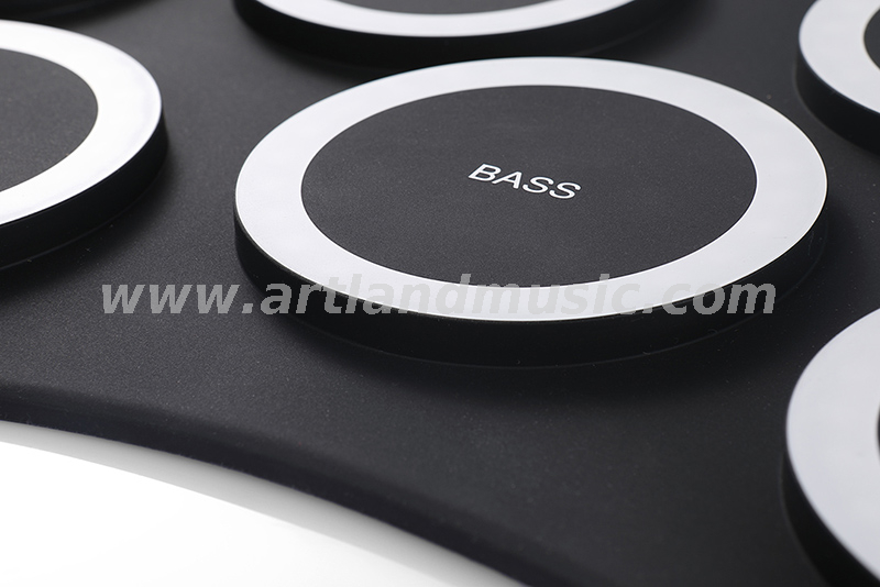 Kit di batteria digitale elettronica pieghevole arrotolabile a mano per percussioni (ADD-601)