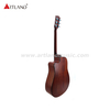 Chitarra acustica con finitura opaca con top in mogano massiccio Cutway da 41 pollici