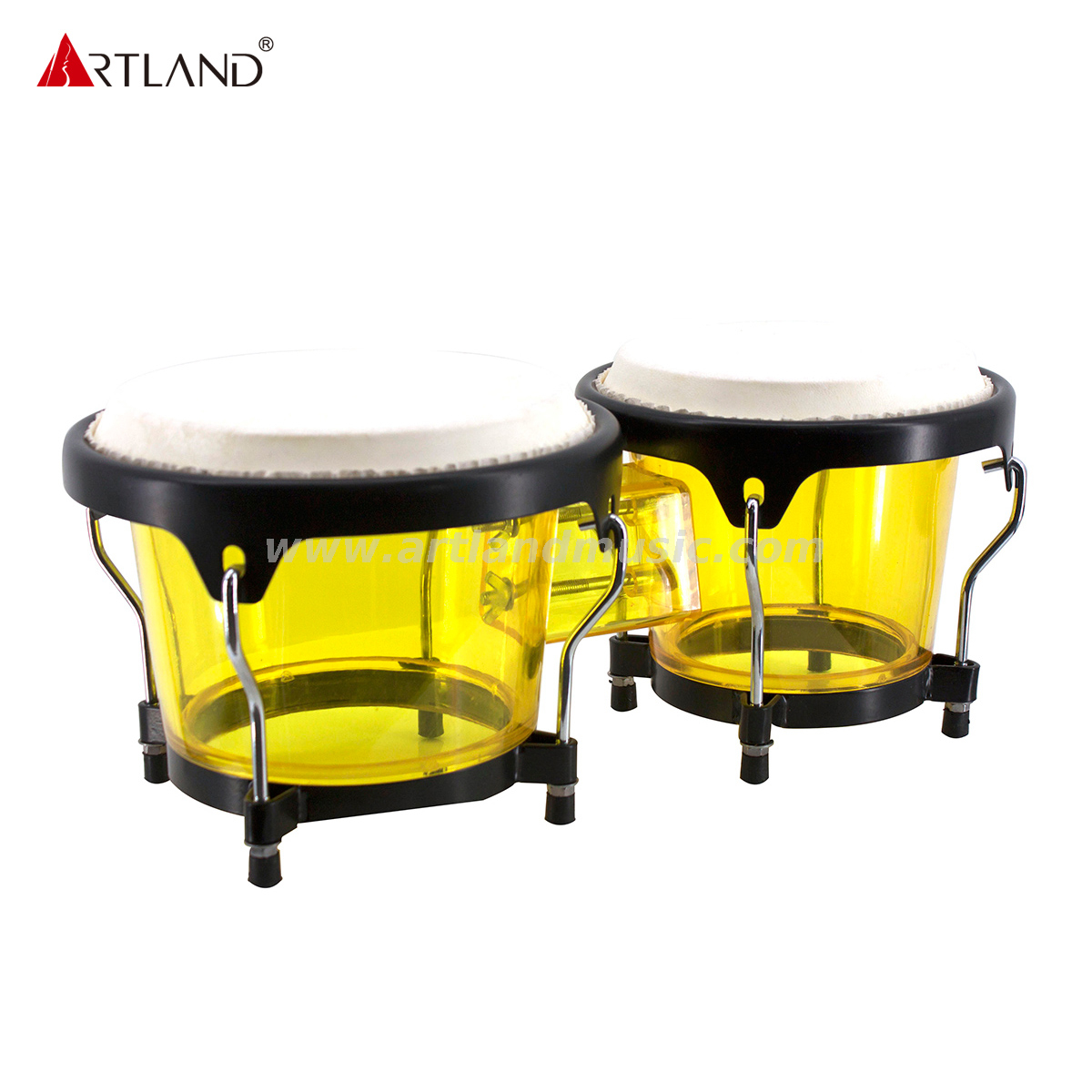 Vari colori Bongo Drum Tamburo a percussione per bambini Adulti Principianti (BGD068)