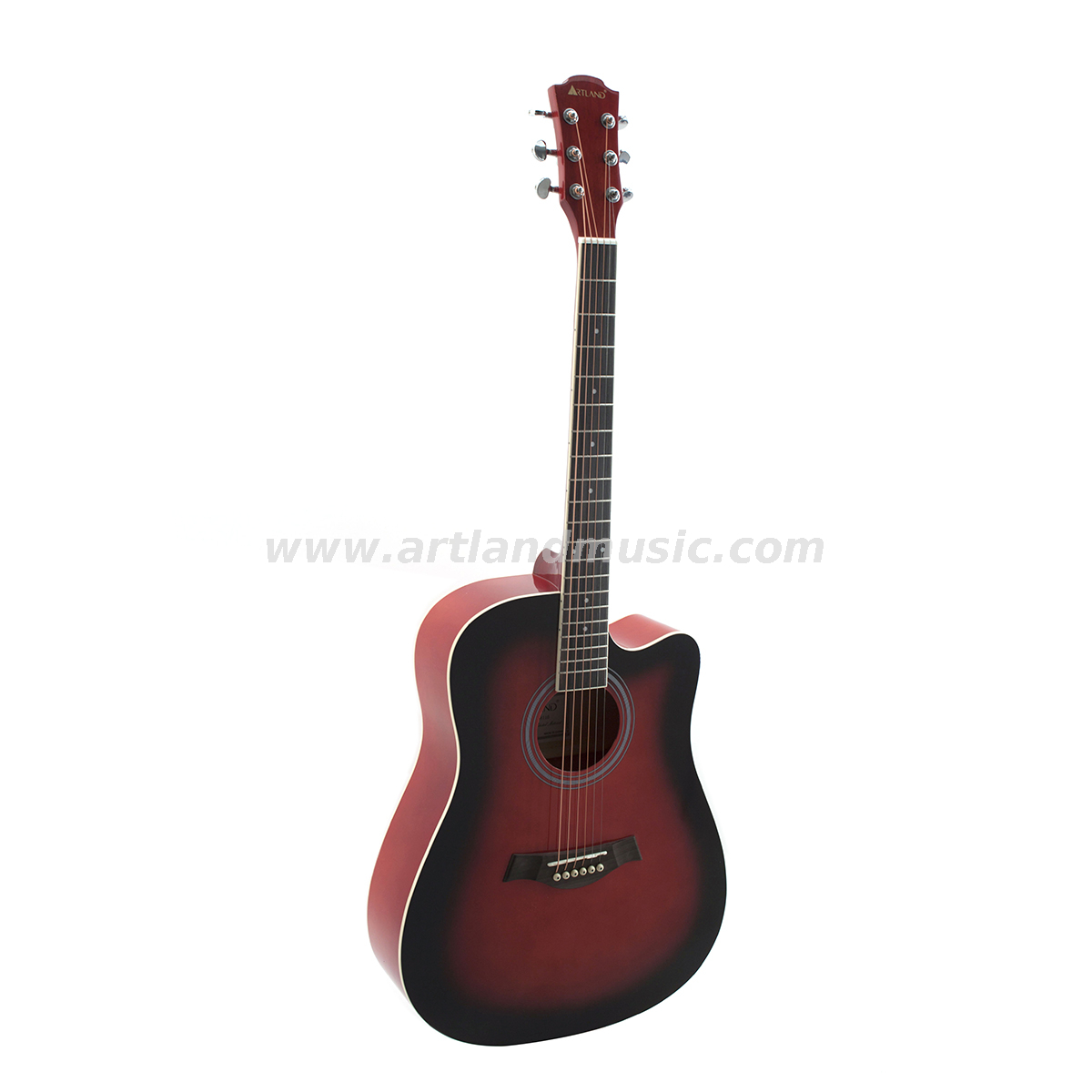 Chitarra acustica laterale e posteriore superiore in tiglio da 41'' (AG4110)