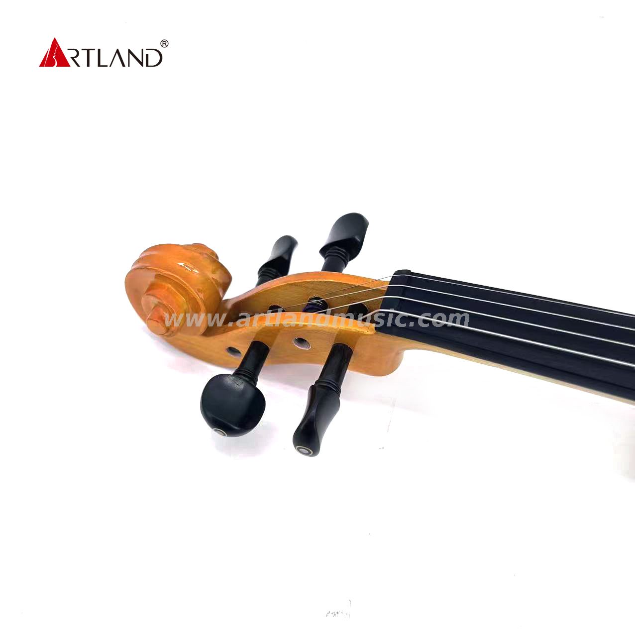 Violino elettrico a corpo solido con custodia, auricolare, arco (EV002)
