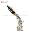 Sassofono soprano curvo per studenti con finitura placcata argento ASS3510S