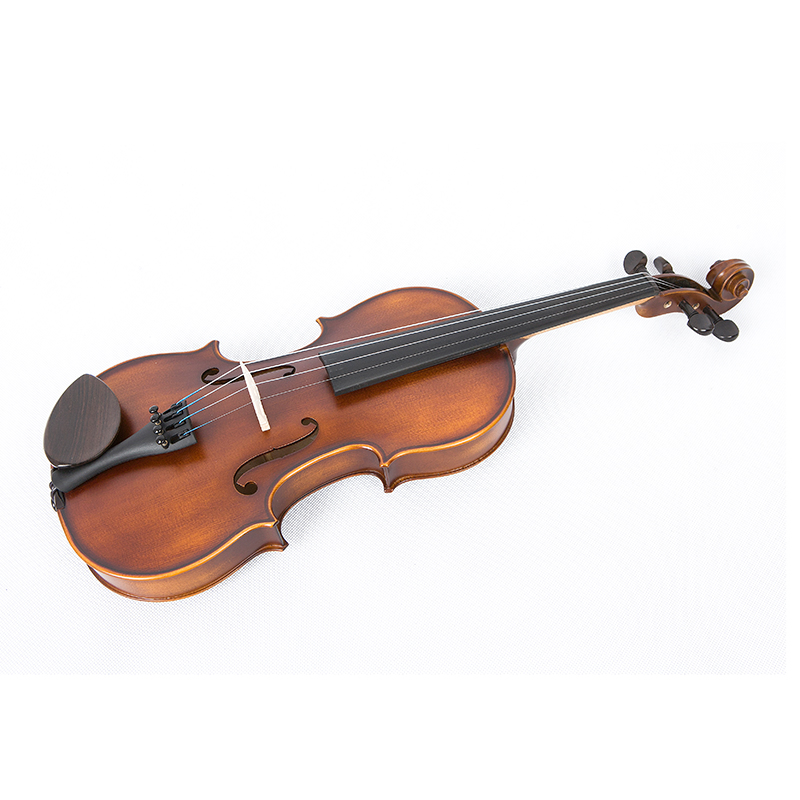Completo per violino massiccio di alta qualità con raccordo in ebano (GV104M)