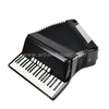 Fisarmonica a piano 37 tasti 96 bassi nera 9 cori (AT3796)