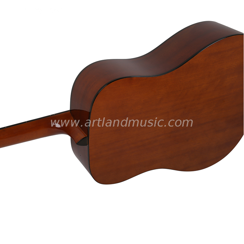 Chitarra acustica posteriore e laterale in Sapele con top in abete (AG4113)