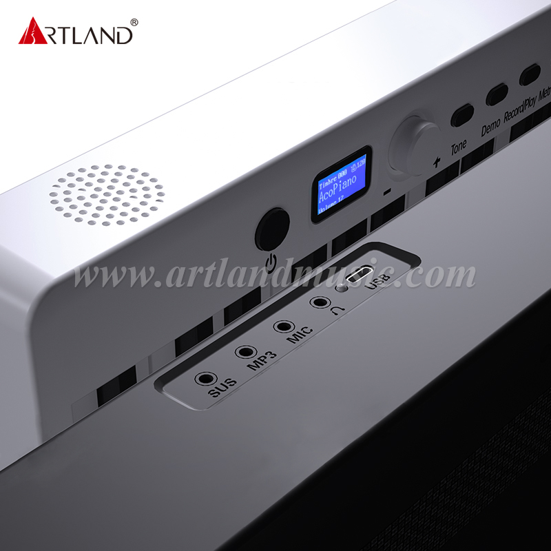 Pianoforte digitale pieghevole Tastiera a 88 tasti, Piano elettrico portatile Bluetooth(ABX20-88)