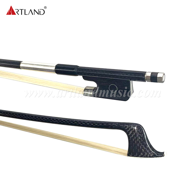 Arco per violoncello nero in fibra di carbonio (CB923C)