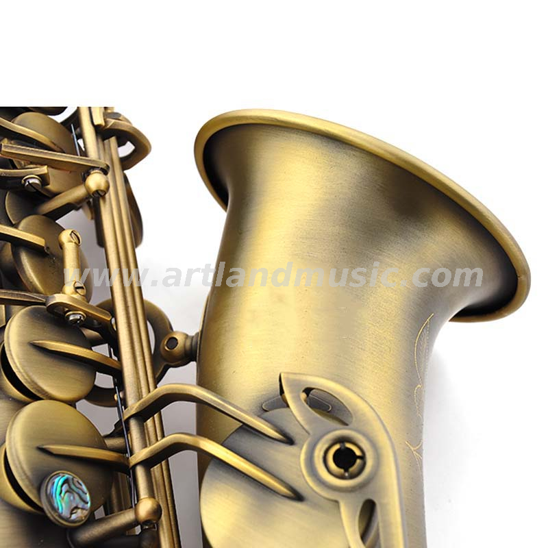 Sassofono contralto antico con finitura color bronzo (AAS6511)