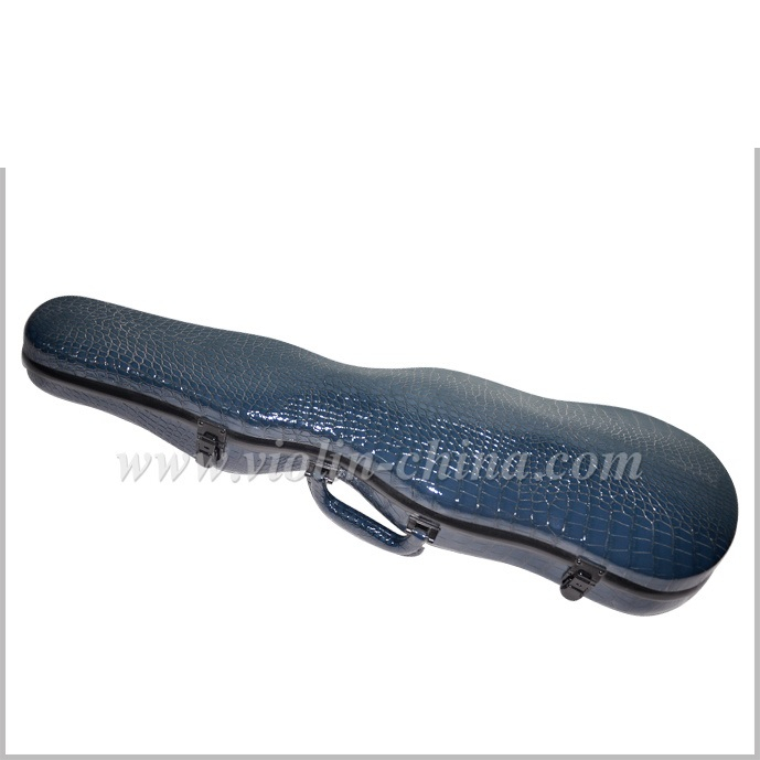 Custodia per violino in fibra di vetro (forma a coccodrillo) (SVC004)