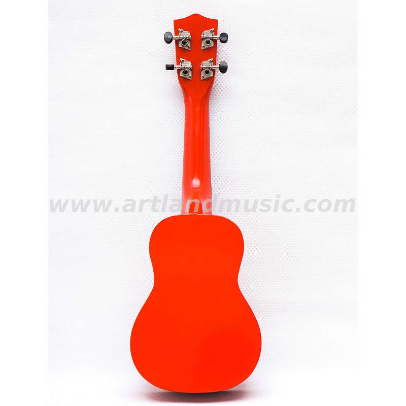 Ukulele colorato a 4 corde (UKS200)-Rosso