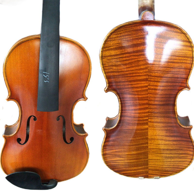 Viola anticata fiammata fatta a mano avanzata (AA300)