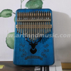 Pianoforte a pollice in mogano Kalimba a 17 tasti (ATKM-1708)