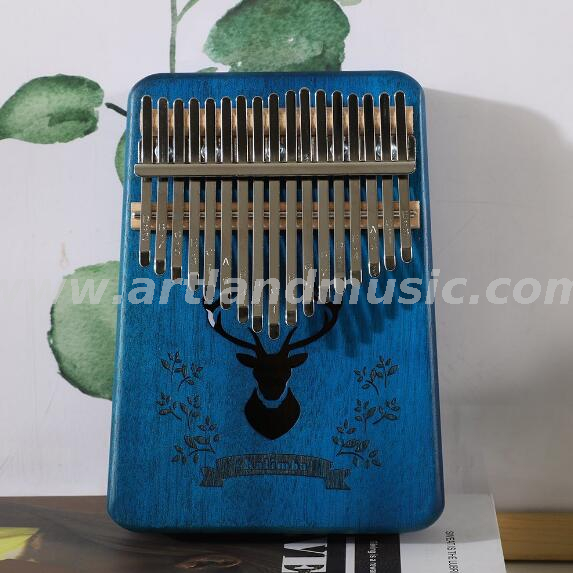 Pianoforte a pollice in mogano Kalimba a 17 tasti (ATKM-1708)