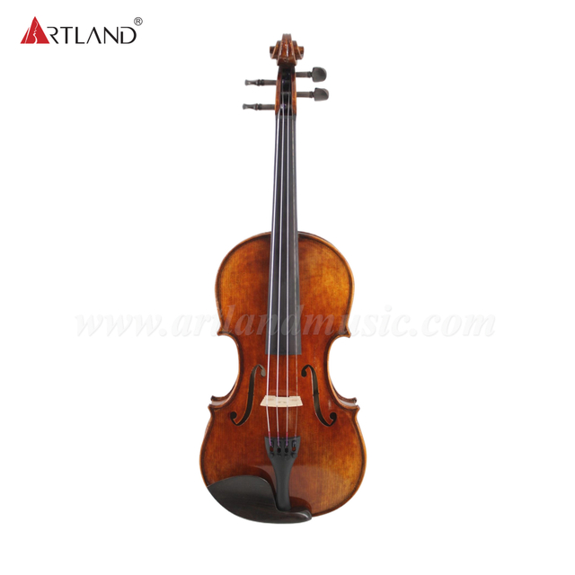 Violino modello Stradivari fatto a mano solida (AVA60）
