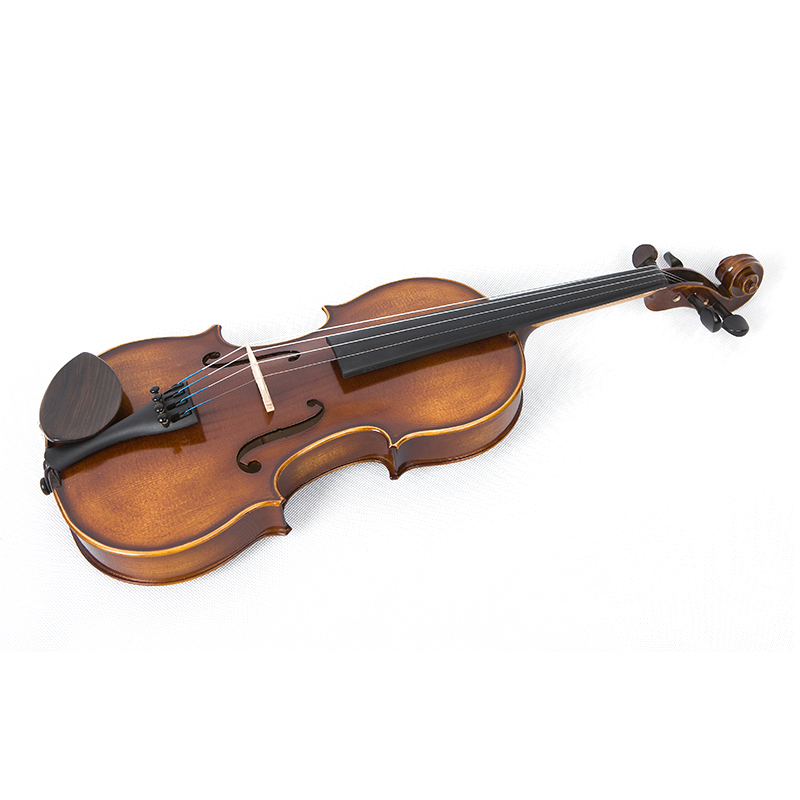 Completo per violino massiccio di alta qualità con raccordo in ebano (GV104G)