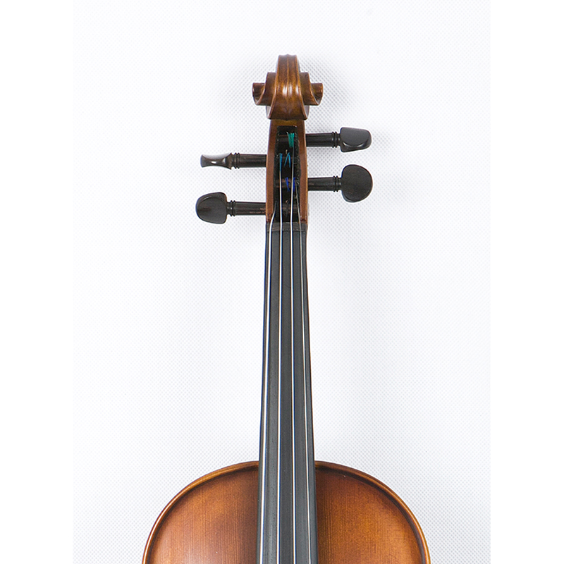 Completo per violino massiccio di alta qualità con raccordo in ebano (GV104M)
