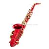 Chiave sassofono contralto in mib, corpo rosso laccato oro (AAS5505CR)
