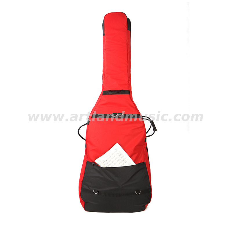 Borsa per contrabbasso rossa e nera (BGB115)