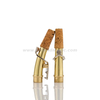 Chiave in nichel laccato oro per sassofono soprano, con manico dritto e curvo (ASS5505GN)