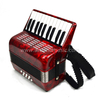 Fisarmonica 22 tasti 8 bassi rossa (M2000-G) di alta qualità