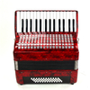 Fisarmonica a piano 30 tasti 48 bassi rossa (AT3048-A) all'ingrosso