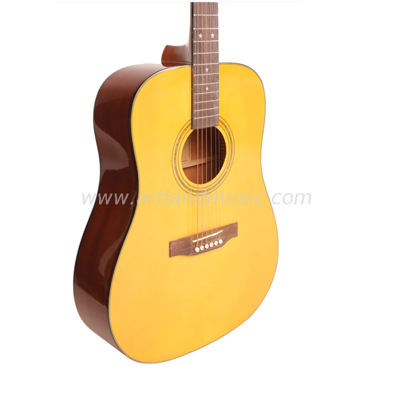 Chitarra acustica posteriore e laterale in Sapele con top in abete (AG4113)