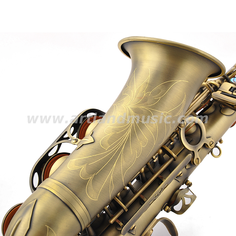 Sassofono contralto antico con finitura color bronzo (AAS6511)