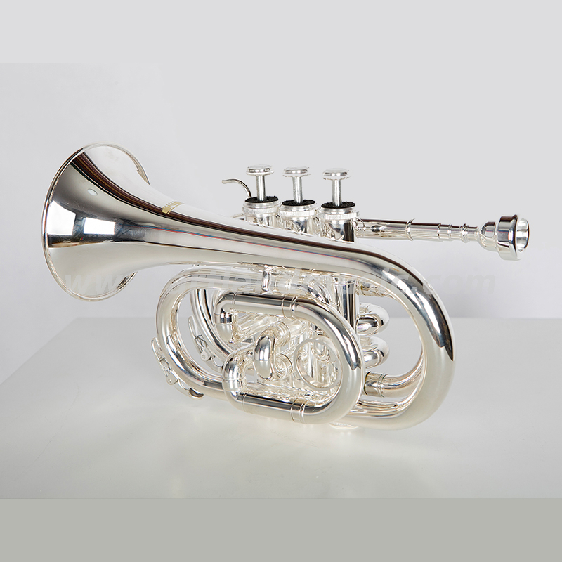 Tromba tascabile argento AHD4508S