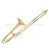 Trombone tenore in sib/fa laccato oro (AT800)