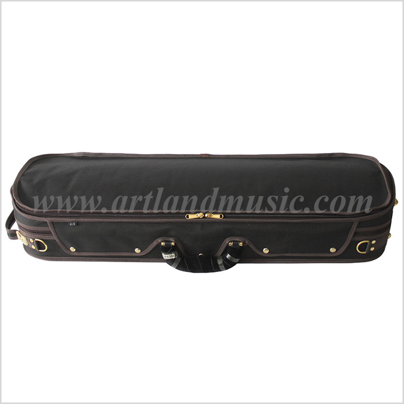 Custodia rigida oblunga per violino rossa (SVC306)
