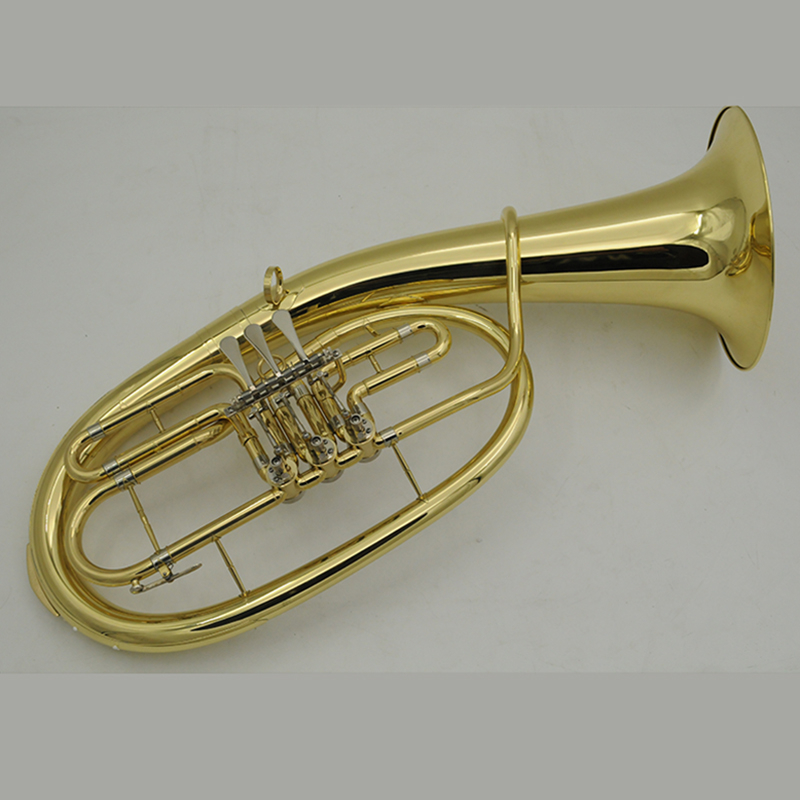 Modello per ingresso baritono laccato oro, chiave in Sib （ABR1210）