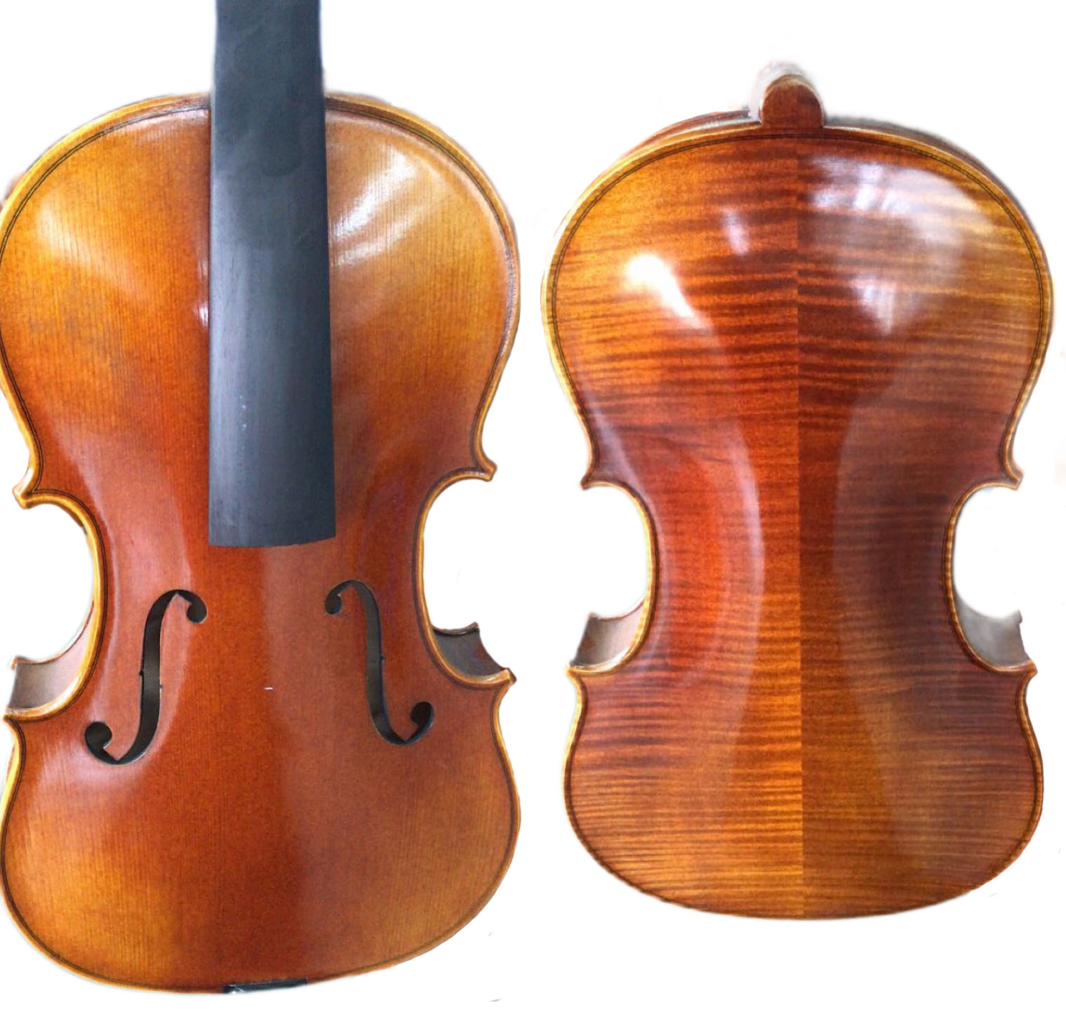 Viola anticata fiammata fatta a mano avanzata (AA300)