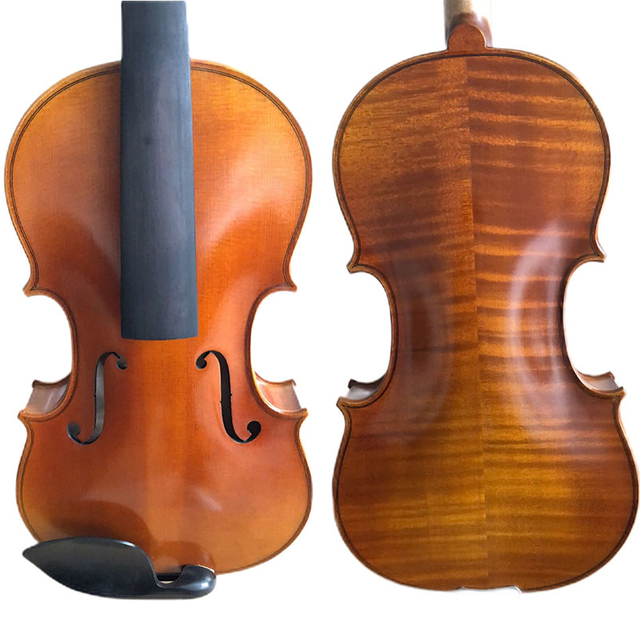 Sono disponibili viola completamente realizzate a mano con raccordo in ebano in diversi colori 