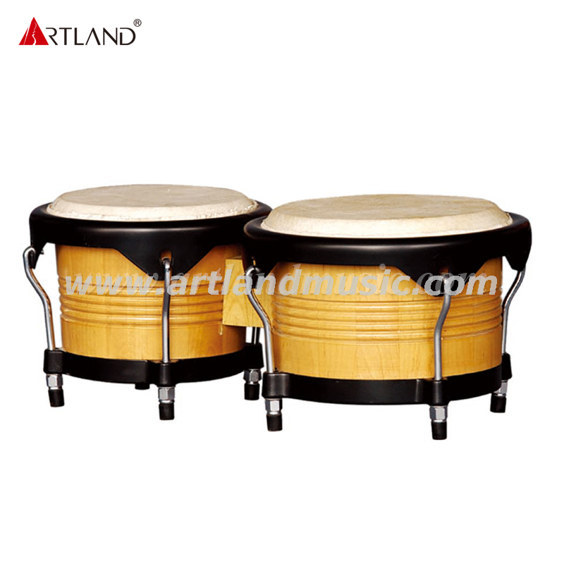 Sedile saldato con anello elastico ondulato nero. Tamburo Bongo (AWB0709N-B)