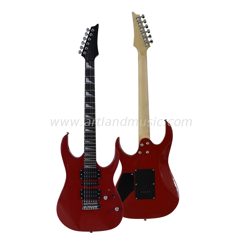 Chitarra elettrica (EG004) lacca rossa lucida