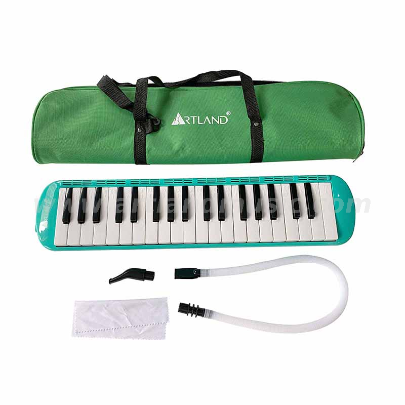 Melodika/Melodica colorata 37 tasti con borsa per il trasporto