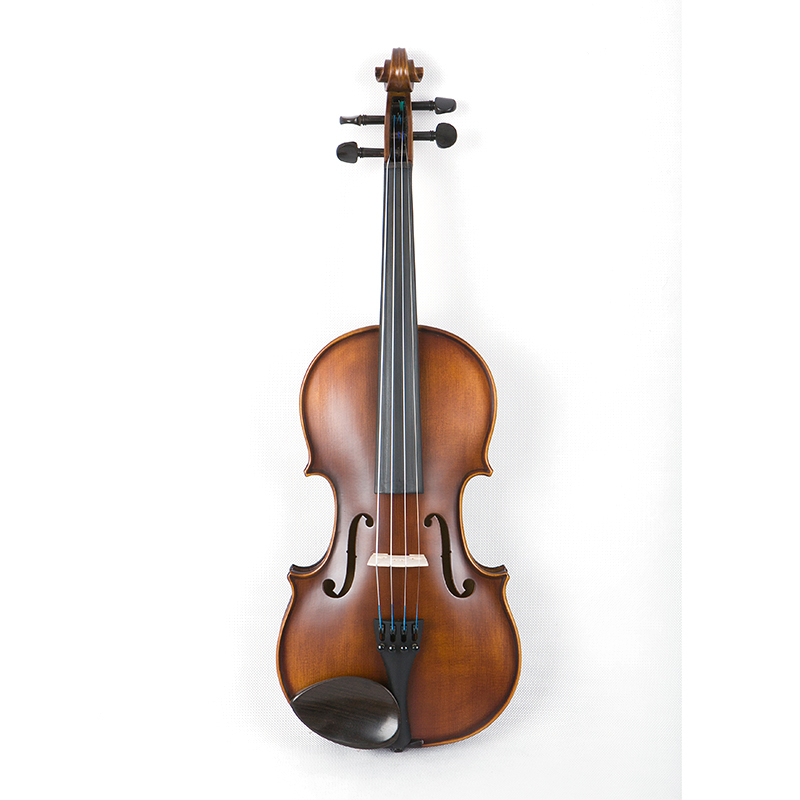 Completo per violino massiccio di alta qualità con raccordo in ebano (GV104M)