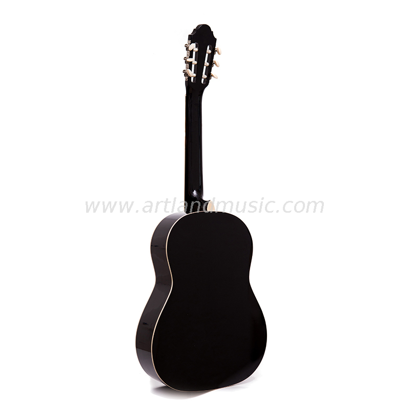 Chitarra classica rosso vino con fondo e lati in tiglio (CG860WR)