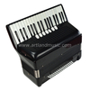 Fisarmonica a piano 37 tasti 96 bassi nera 9 cori (AT3796)