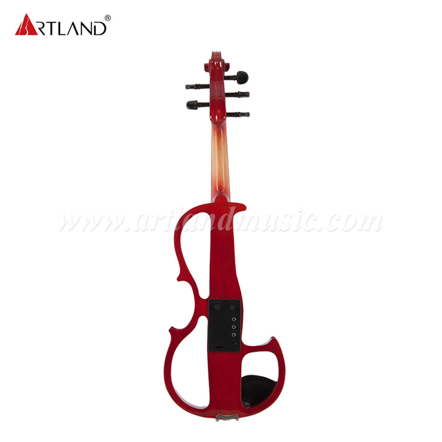 Violino elettrico a corpo solido con custodia, auricolare, arco (EV002-5S)