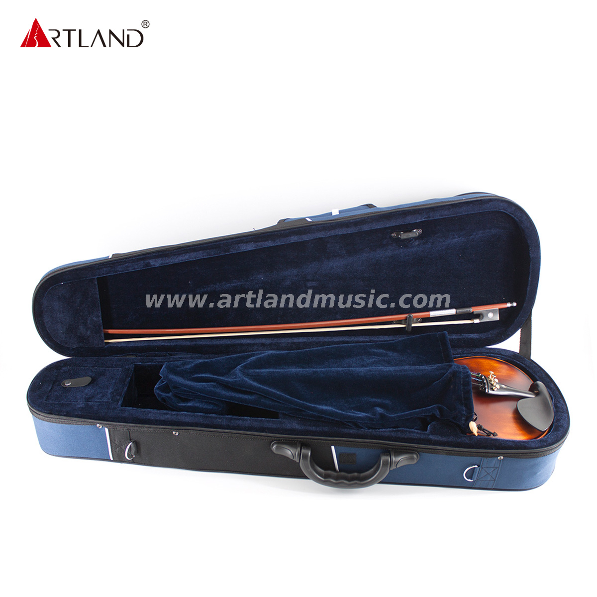 Completo per violino in legno massello artigianale generale con raccordo Ebnoy (GV105)