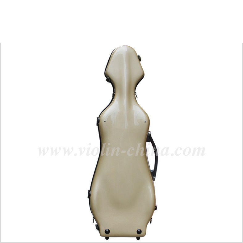 Custodia per violino in fibra di vetro (SVC301F) color crema