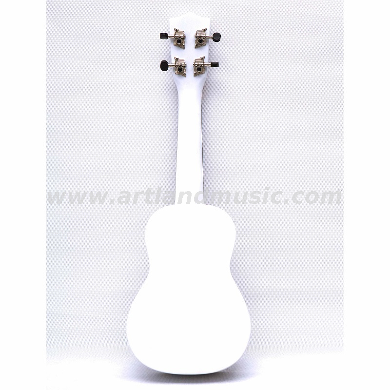 Ukulele colorato di cartone animato (UKS200D) -Bianco