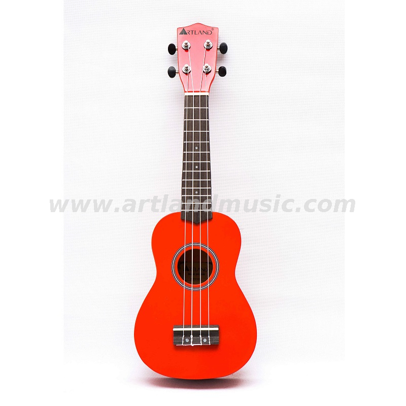 Ukulele colorato a 4 corde (UKS200)-Rosso