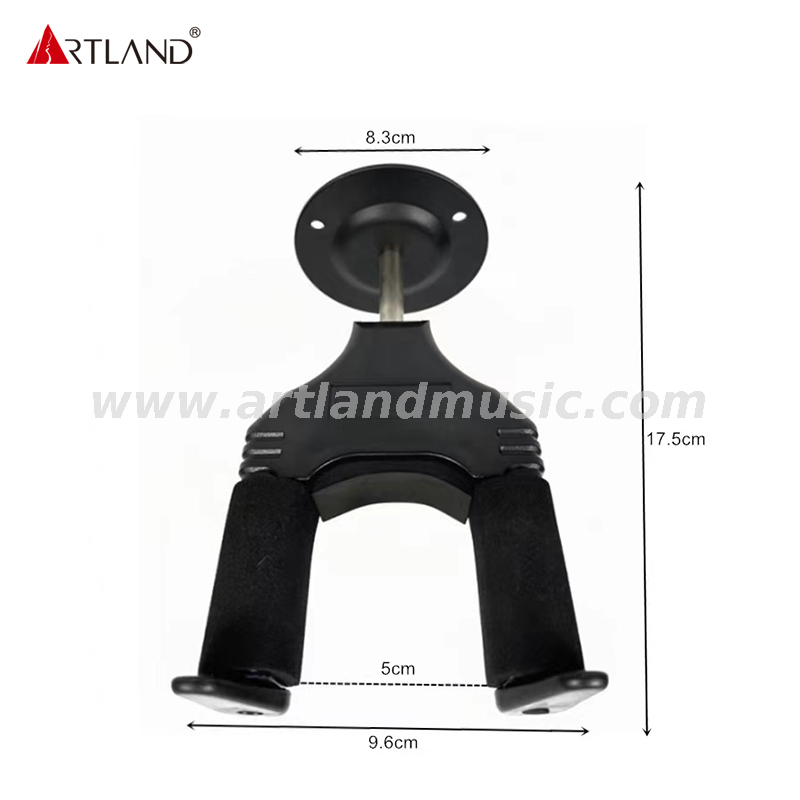 Gancio automatico per chitarra con base in metallo (AGH-412) 