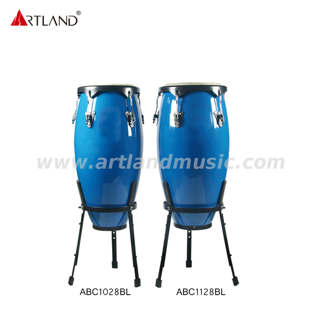 Set Conga Latin Percussion in fibra di vetro 10''*11'' -Blu ABC1028BL 