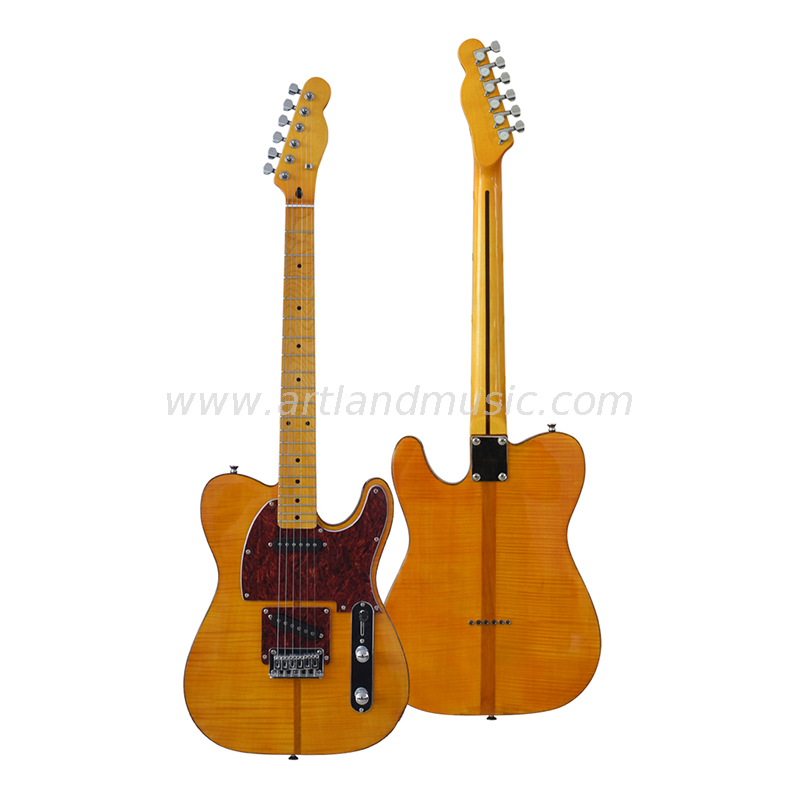 Chitarra elettrica (EG011) Gialla Alta qualità