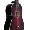 Chitarra classica rosso vino con fondo e lati in tiglio (CG860WR)